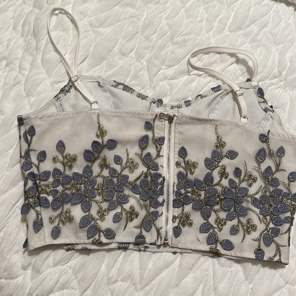 Embroidered Corset Top - Picture 6 of 6